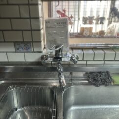 蛇口交換工事 新KVK蛇口