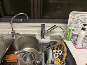 蛇口交換修理 施工前