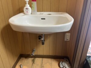 給湯器交換工事 撤去