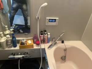 バス水栓交換工事 交換後