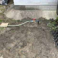 水道パイプ補修工事 施行後