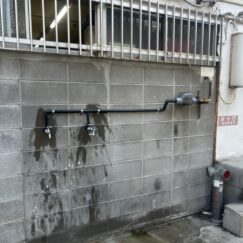 新規蛇口取付工事 施工後